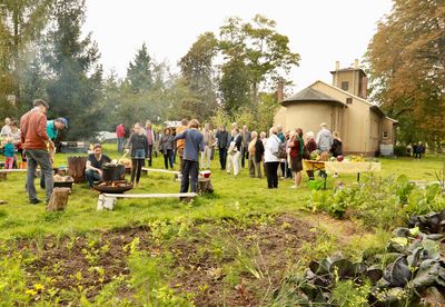 Erntedank 2021 auf der Johannishöhe, Foto: B. Thiemann Erntedank 2021 auf der Johannishöhe, Foto: B. Thiemann