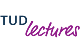 [Translate to Leichte Sprache:] Logo-Schriftzug der TUD lectures