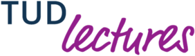 [Translate to Leichte Sprache:] Logo-Schriftzug der TUD lectures