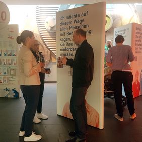 Thomas Stebich, Anett Lang und Heike Engelien (v.r.n.l.)