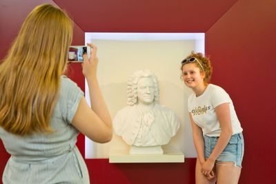 Selfie mit Bach Selfie mit Bach