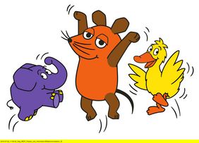 Elefant, Maus und Ente