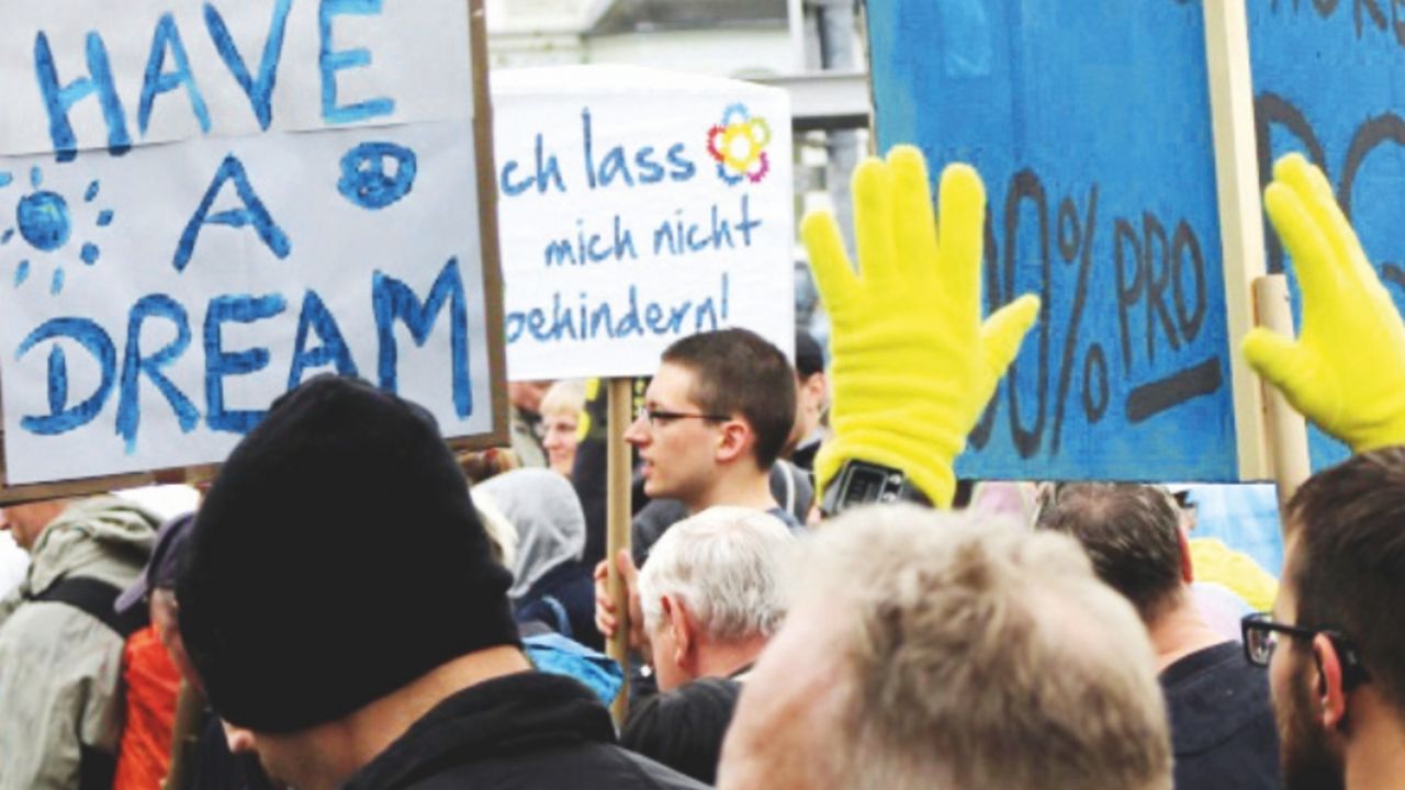 Aktionen im Netzwerk Protest zum 5. Mai